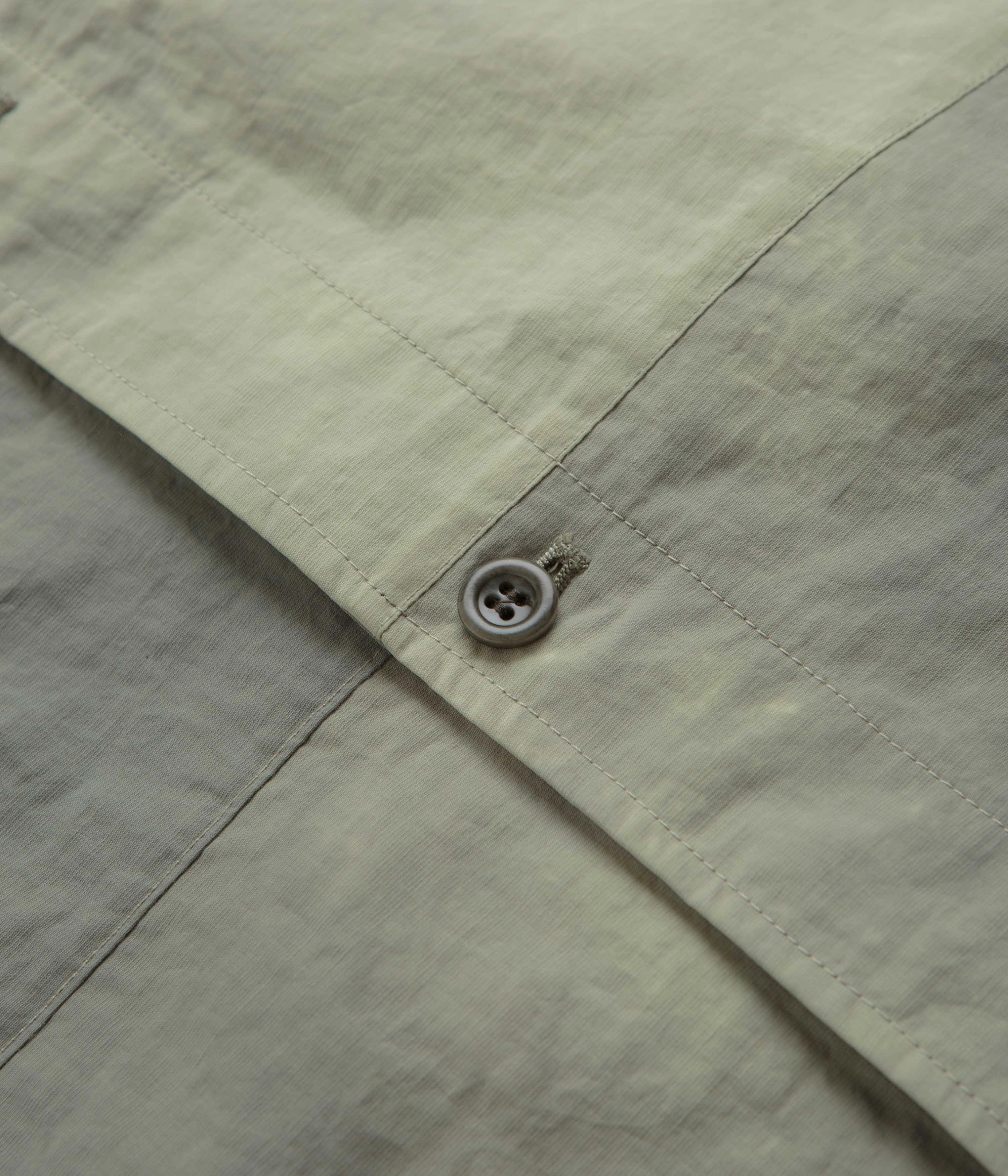 Threat Pilates Norse Projects Ulrik Wave Dye Overshirt - Clay