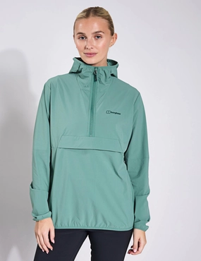 Magnetic Closure System Hooded Versatile Design Wandermoor Wind Smock - Light Terrain