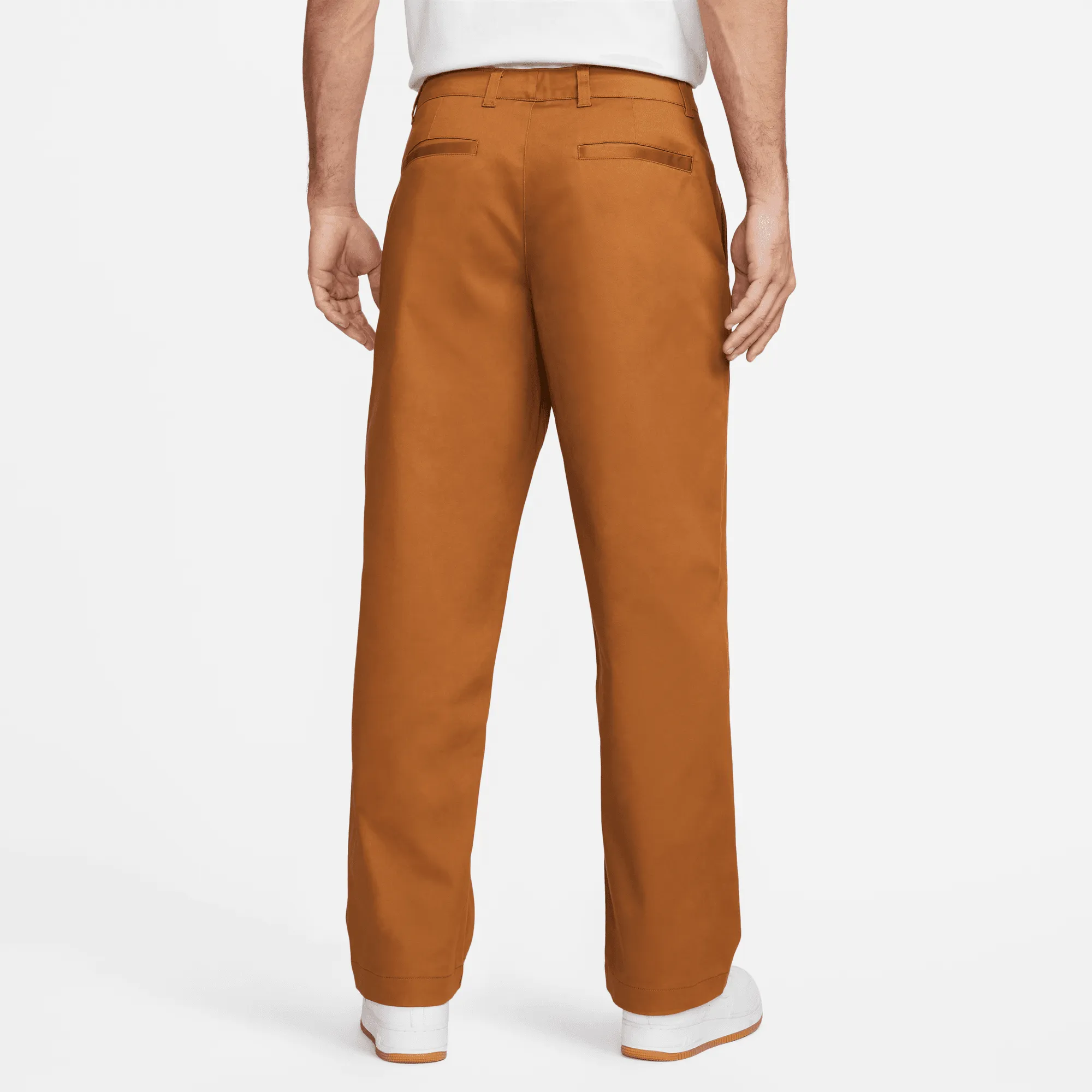 SkinFriendlyElastic LIFE EL CHINO PANTS - ORANGE