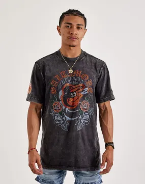 OdorResistant Coating Pro Standard MLB Baltimore Orioles Rhinestone Tee