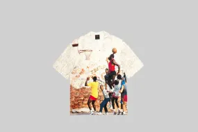 Wrinkle Resistant Treatment Air Jordan Camp Shirt