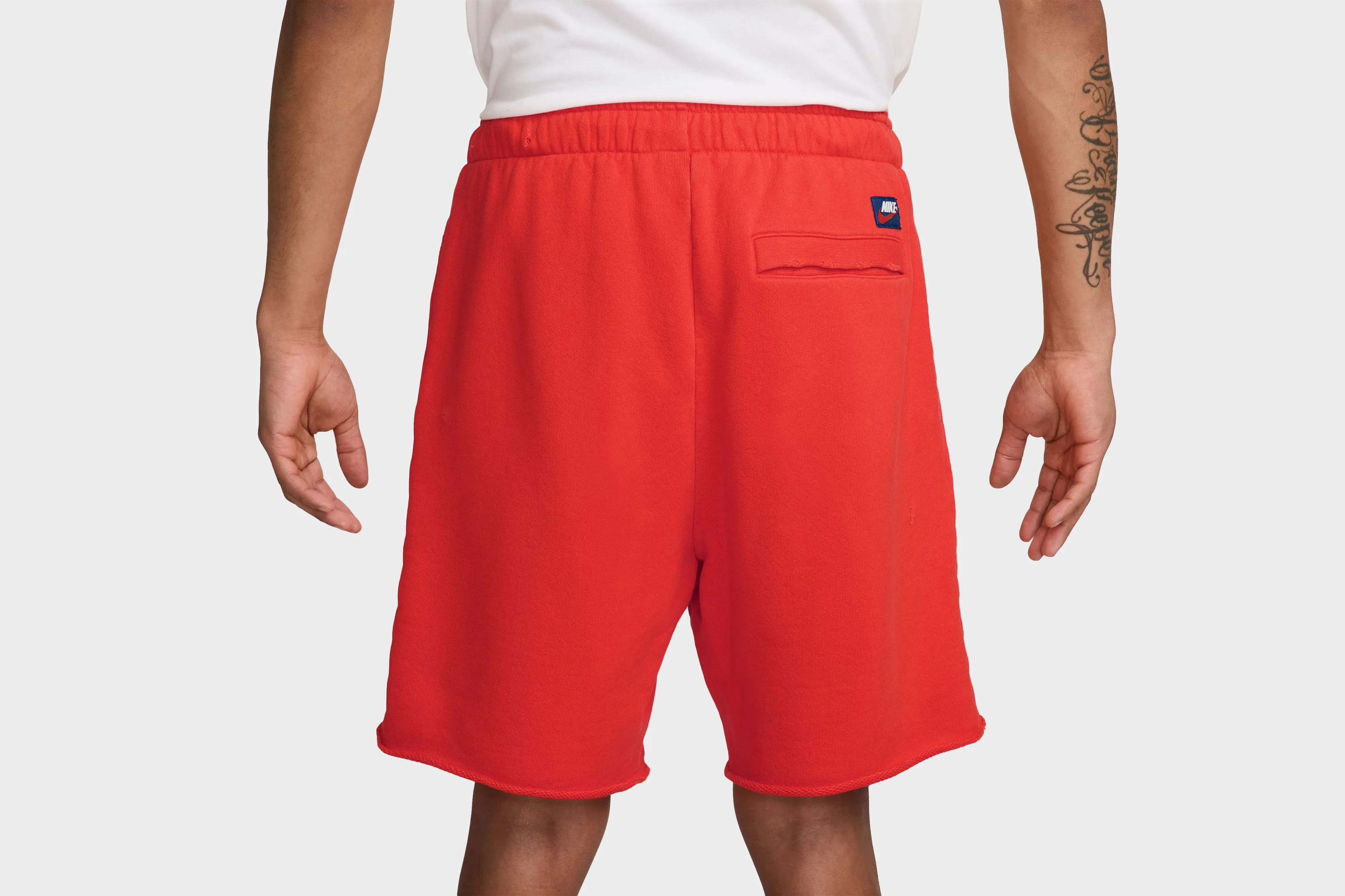 EcoFriendlyTextile Air Jordan Rare Air French Terry Shorts (Chile Red)