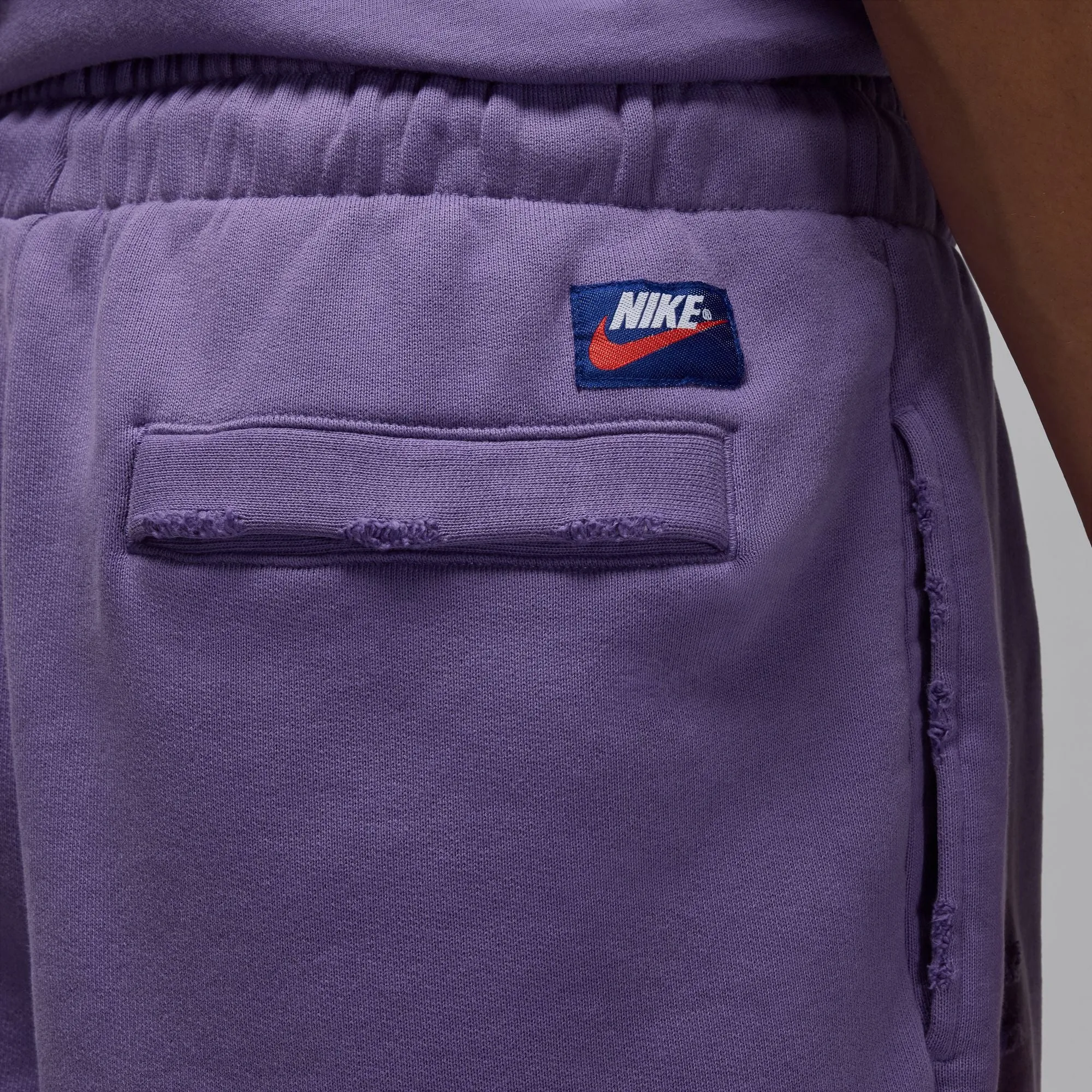 Air Jordan Rare Air French Terry Shorts (Purple Earth/Sail) Sport Glow