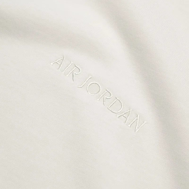 Air Jordan Wordmark 85 Tee - Sail Brushed Cotton Blend Outdoor Clothing
