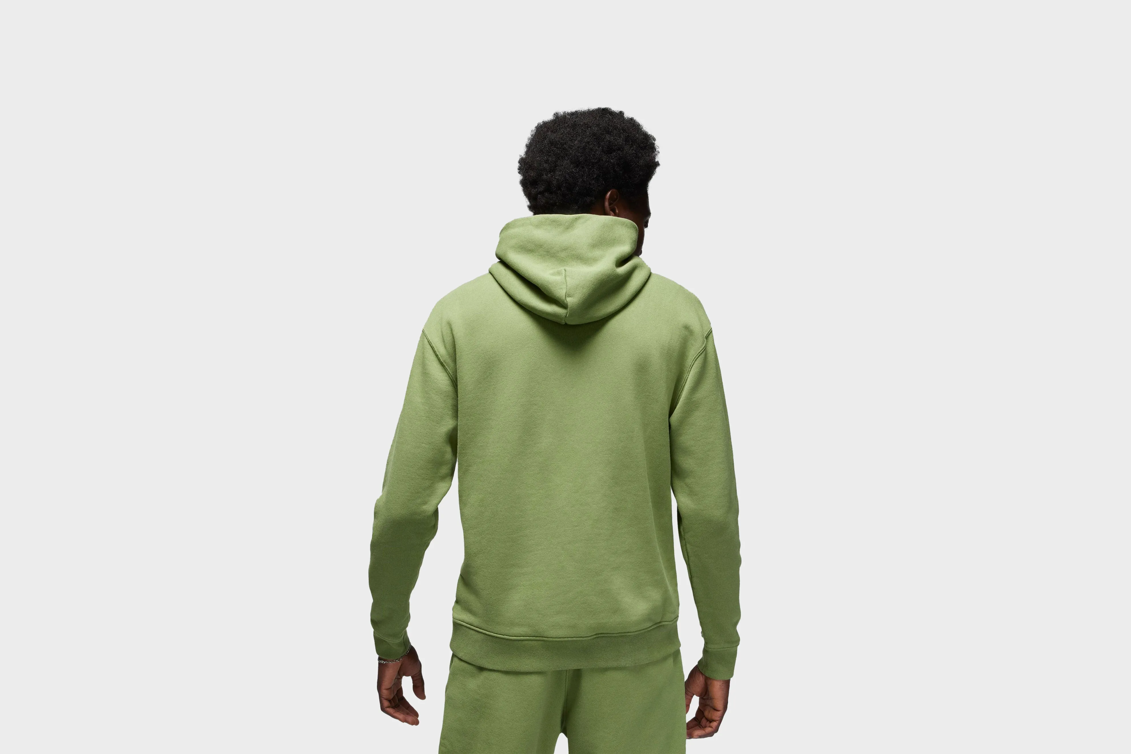 Air Jordan Wordmark Fleece Hoodie (Green) NonSlipGrip