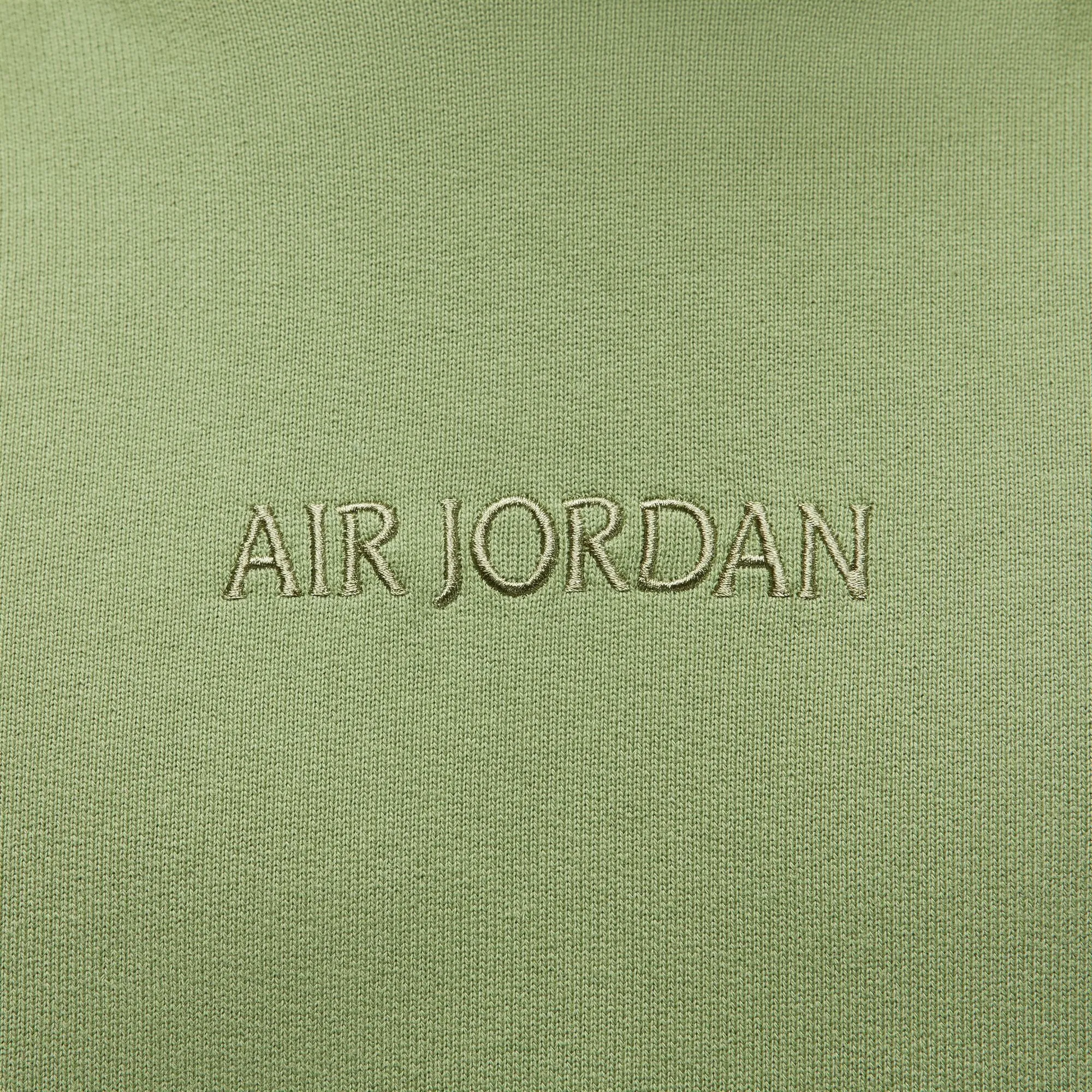 Sun Beam Air Jordan Wordmark Fleece Hoodie (Green)