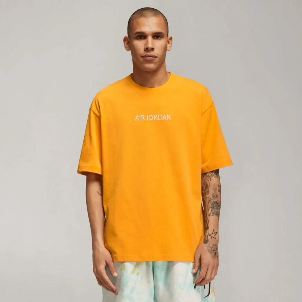 AIR JORDAN WORDMARK SS TEE - TAXI AbrasionResistantFabric
