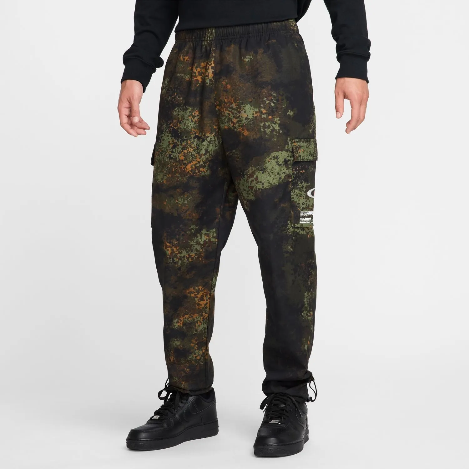 Air Play Woven AOP Pant - Mens HiddenZipperClosure