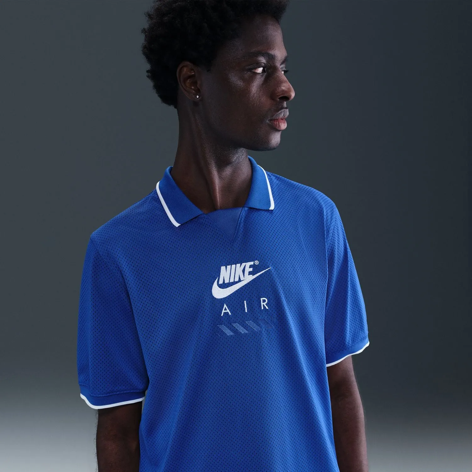Airflow Mesh Panels Air Soccer Jersey-Mens