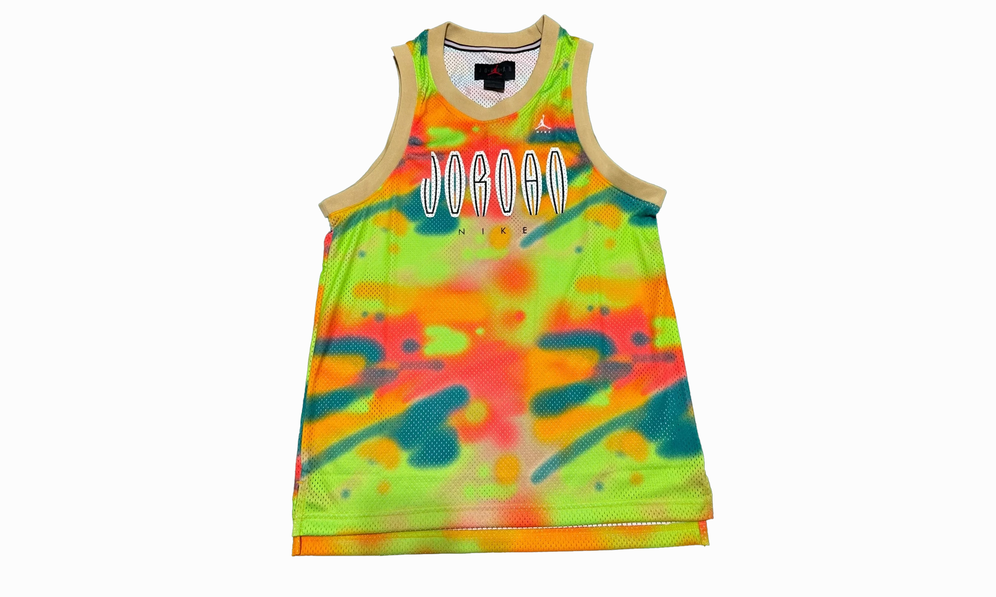 Air Flight Mvp Tank T-shirt "MULTICOLOR" StainReleaseCoating ThermalRegulating Fabric