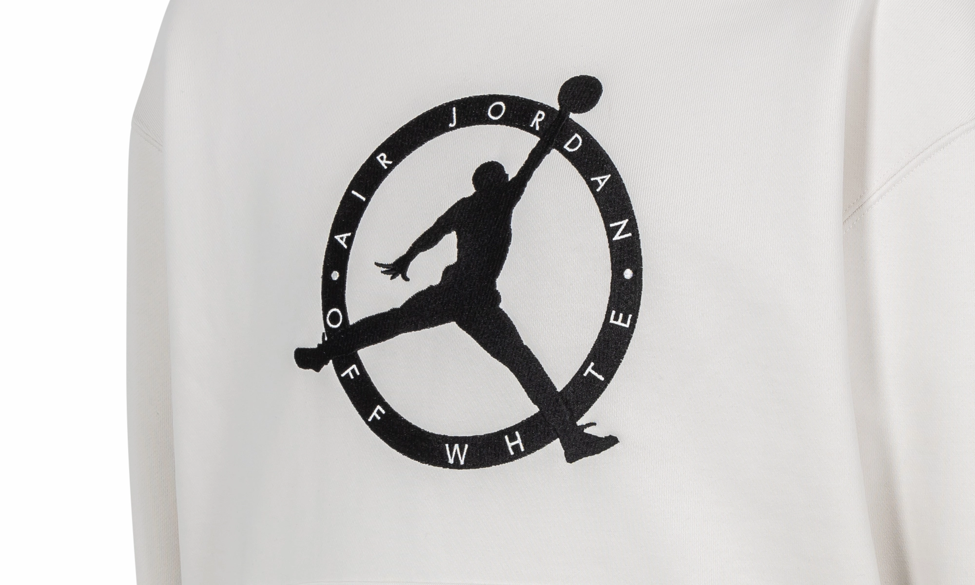 FadeResistant Color Air Jordan x Off-White Hoodie "Phantom"