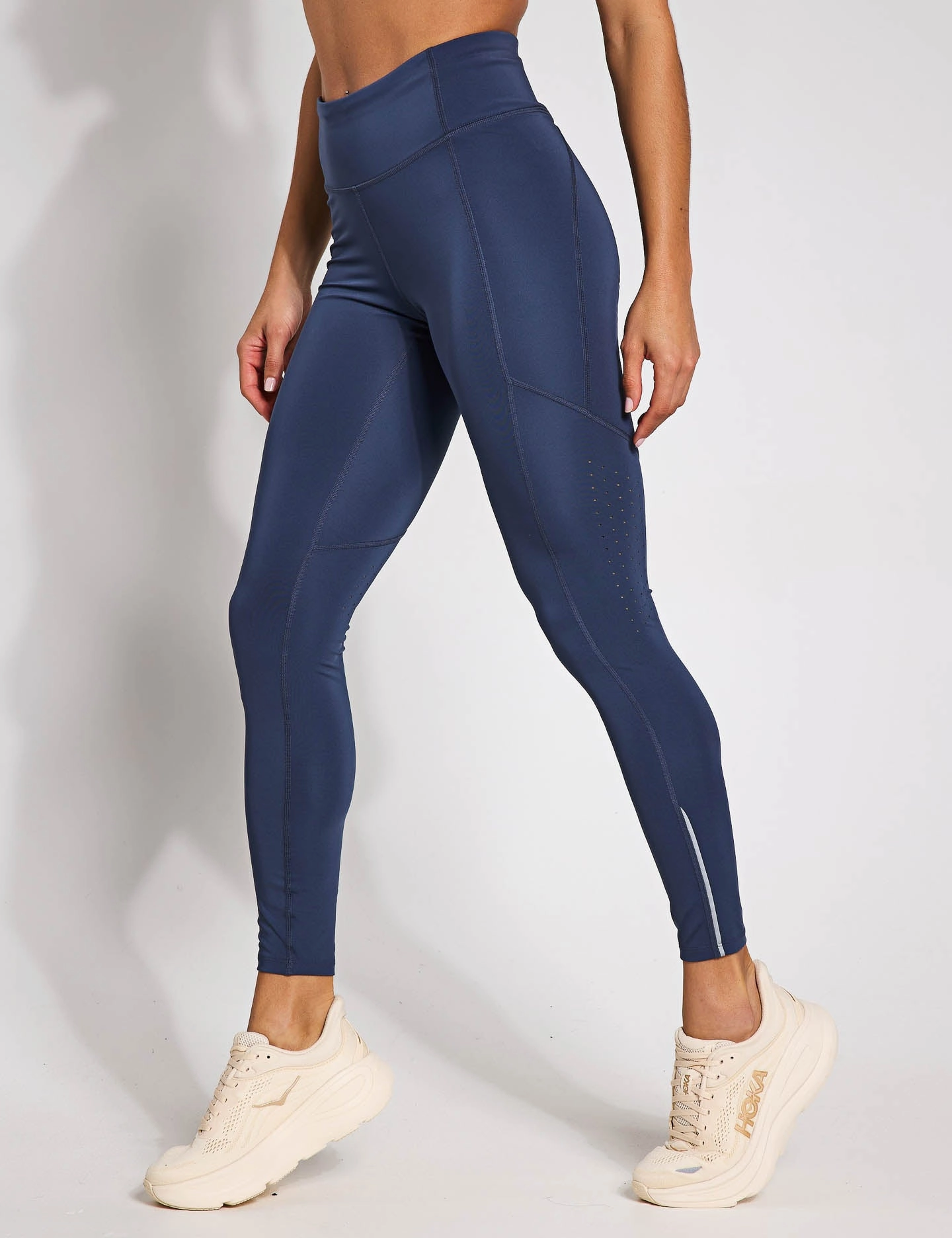 Indoor Ready Launch Tights - Downpour Grey/Reflective