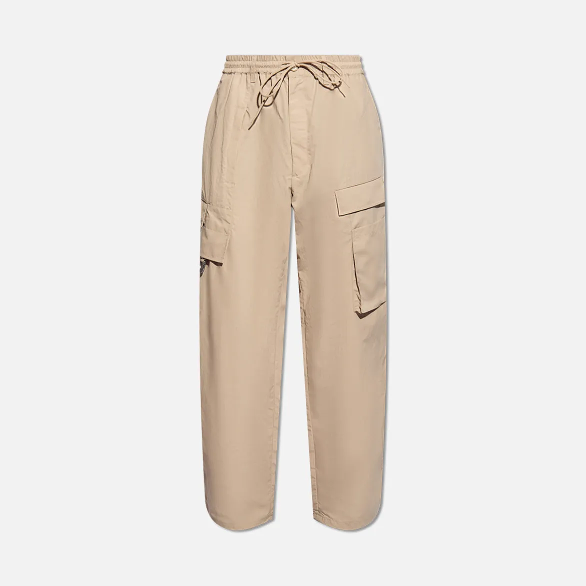 Colorfast Dye QuickPackable Design CRINKLE NYLON PANTS - CLAYBROWN