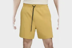 Firm Leather Nike Men's Tech Essentials Shorts (Wheat/Gold)