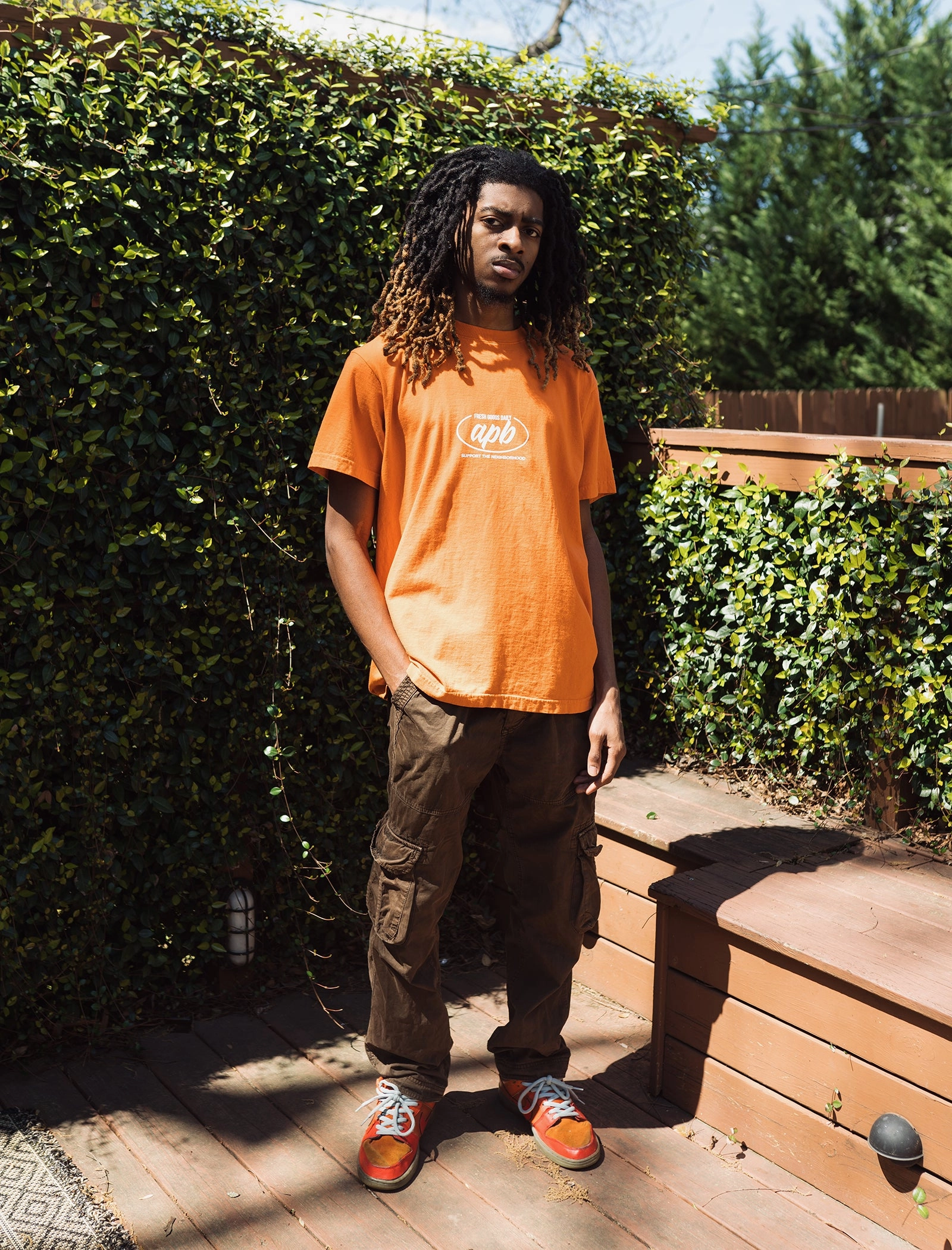 FRESH GOOD STAMP TEE HighDensityFoam Trendy Cardigan
