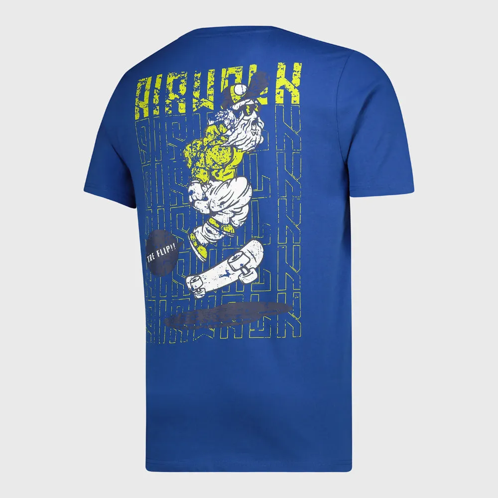 Strong Edge Travel Core Airwalk Mens Kenny Tee Blue