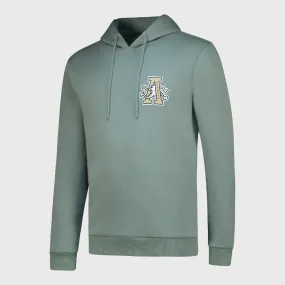 Wrinklefree Ocean Fit Airwalk Mens Yuto Hoodie Green