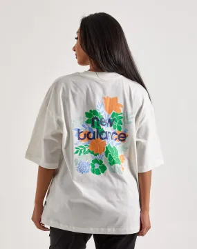 New Balance Flower Oversized Tee Daily Fit Joy Mood