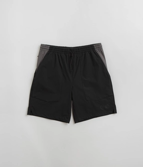 Purple Mountain Observatory Blocked Climbing Shorts - Black clubbing attire Timeless Look