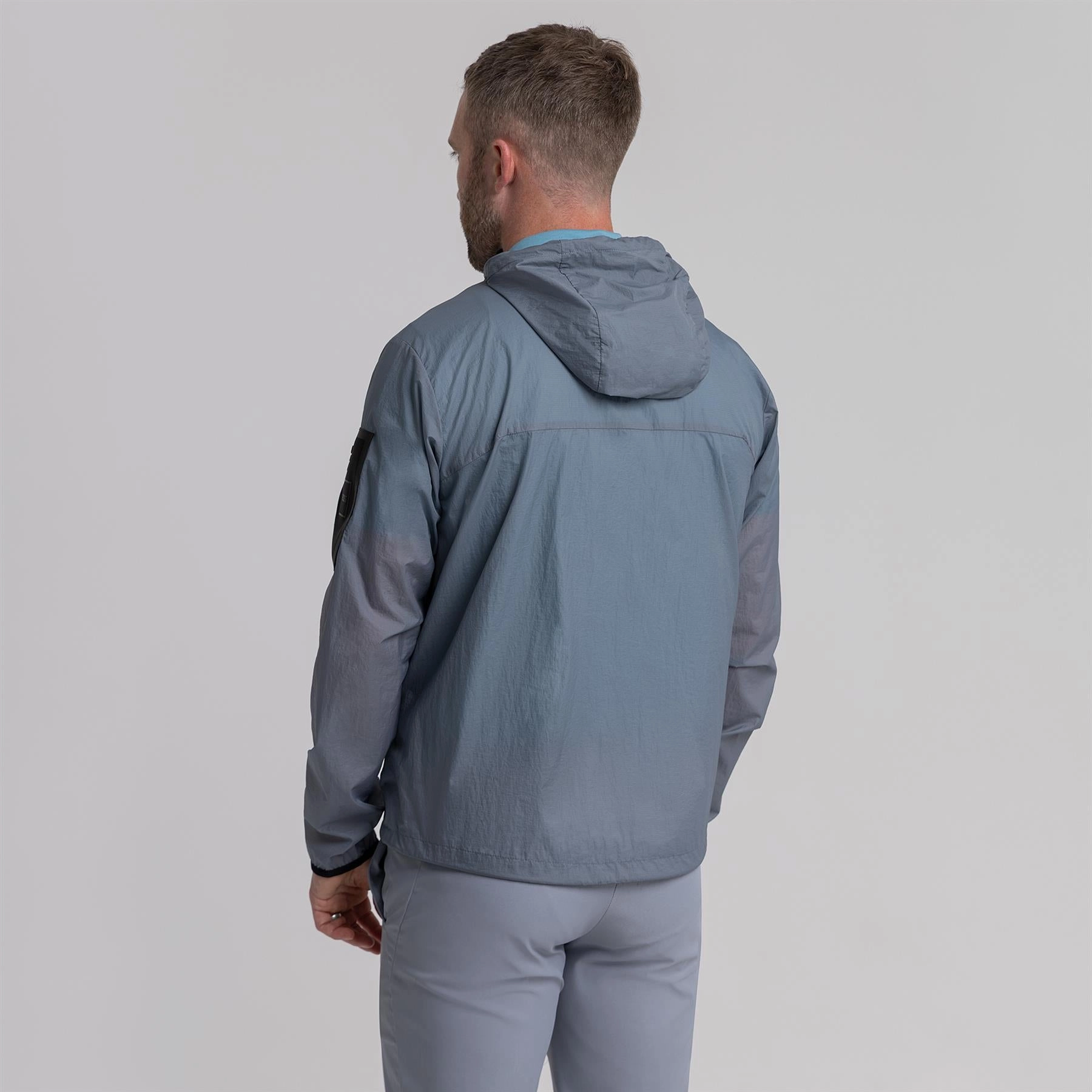 Secure museum Airynix Hooded Jacket Dark Grey