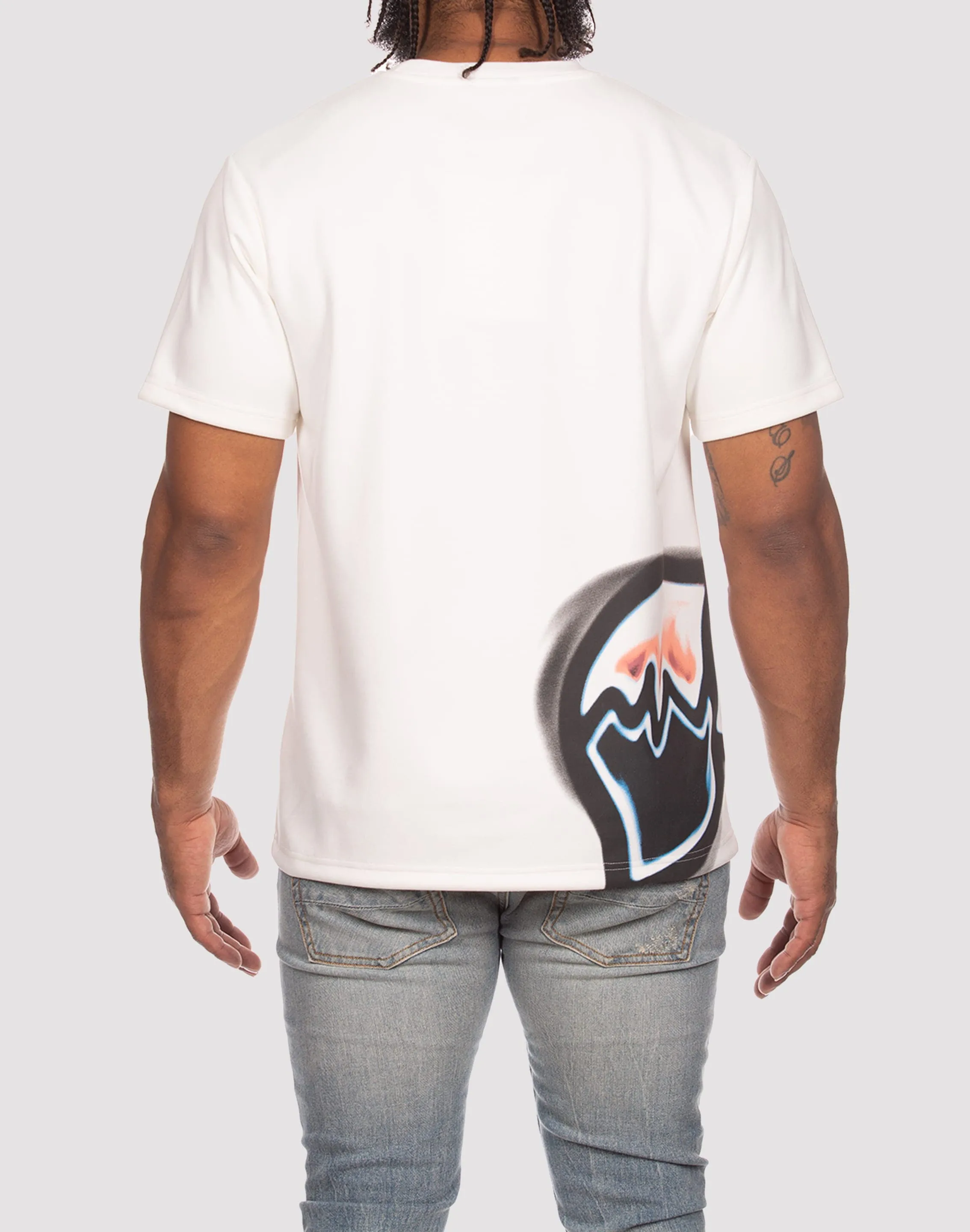 WaterRepellent Coating Akoo Brush Snobby White Tee