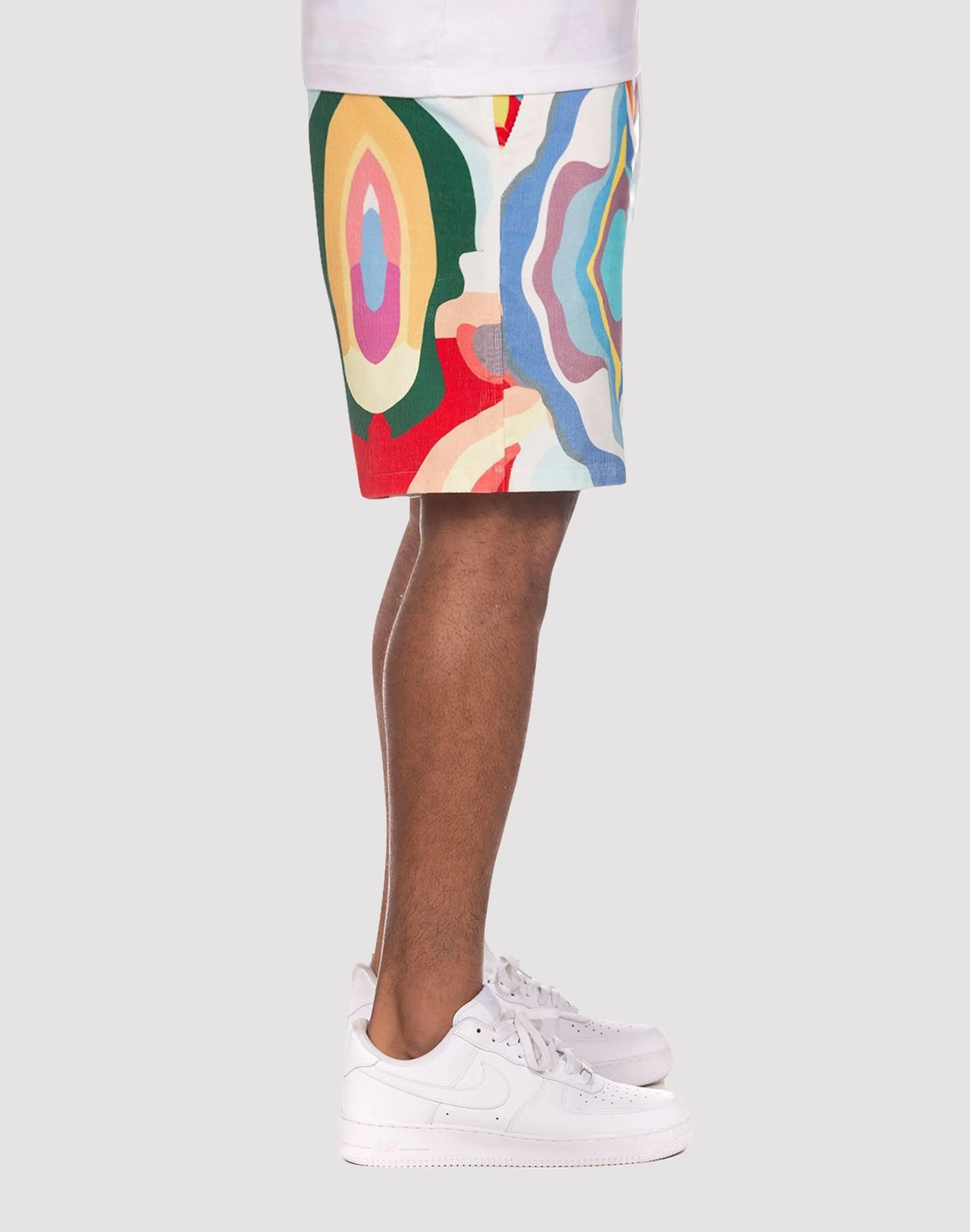 Peace Glow Akoo Cord Shorts