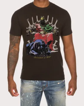 Quiet Core Akoo Descendants Black Tee