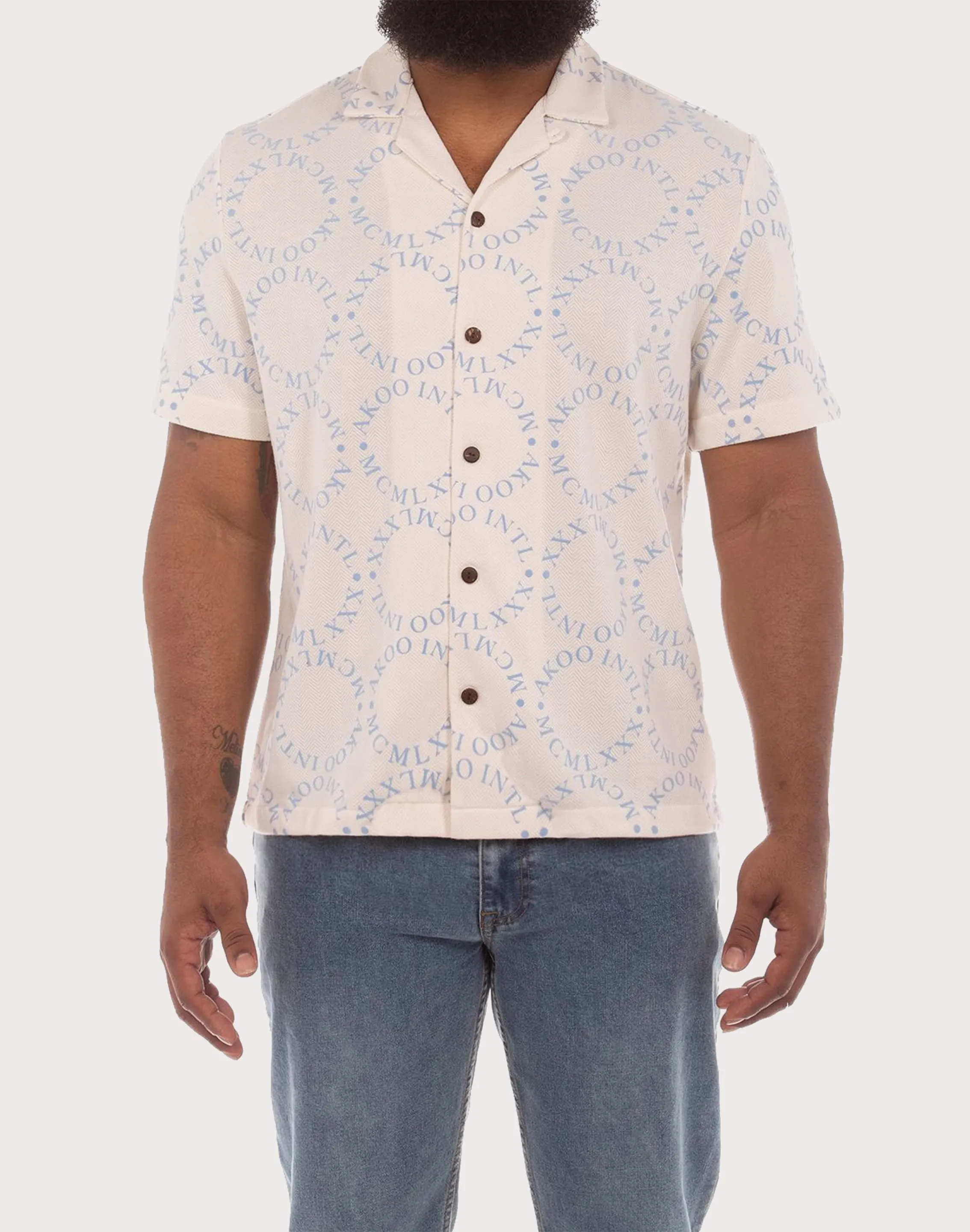 Sheer Fit StainResistant Fabric Akoo International Camp Shirt