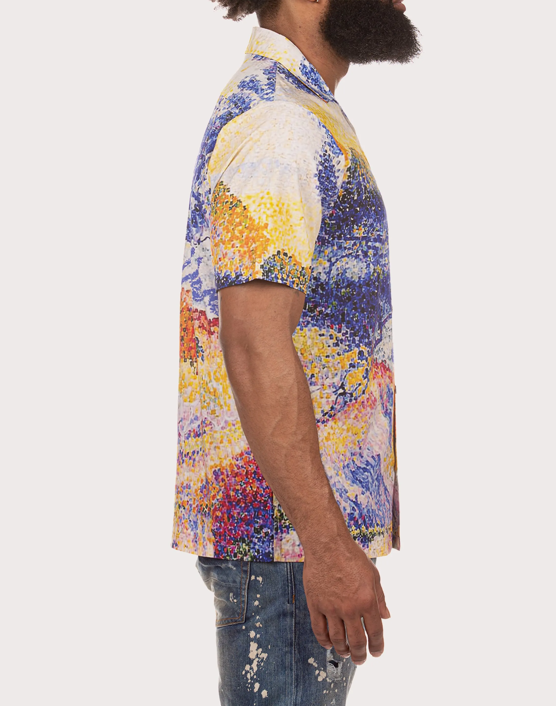 HypoallergenicMaterial Modern Chic Akoo Meadow Woven Shirt