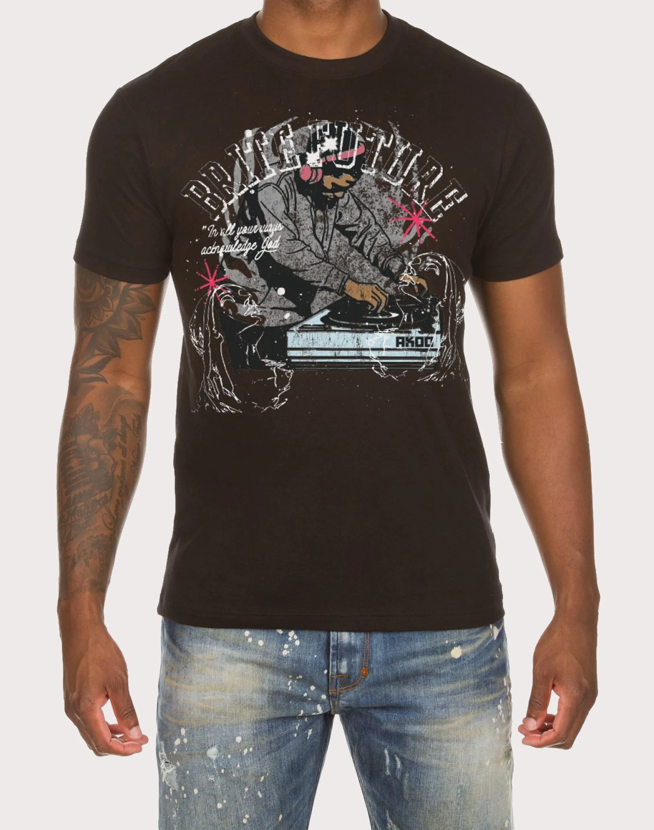 Team Vibe Akoo No Rivals Records Tee