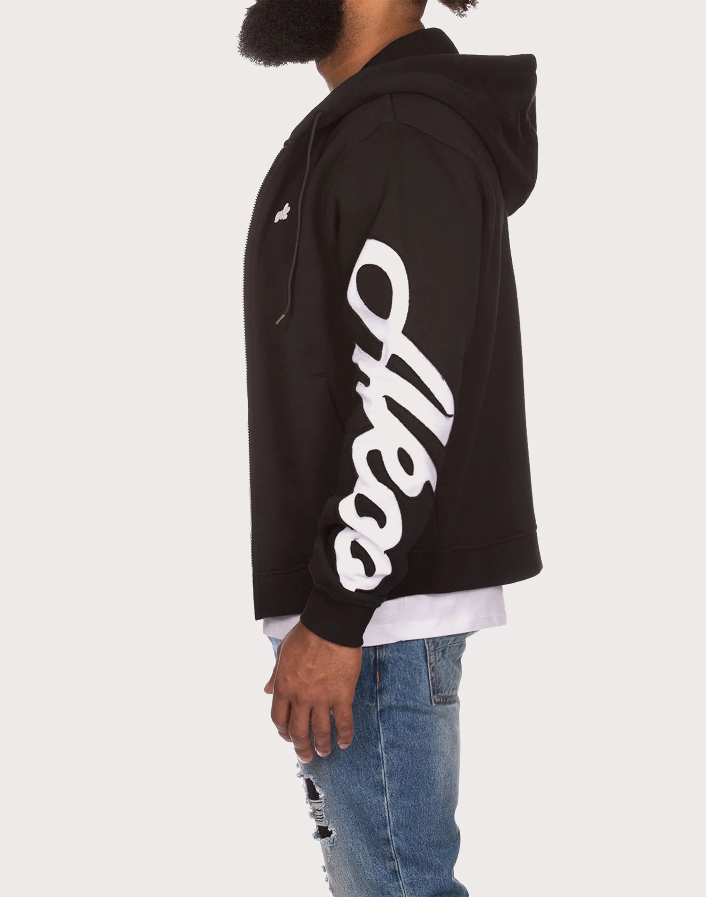 Akoo Rec Full Zip Fleece Hoodie Reinforced Stitching Storm Core