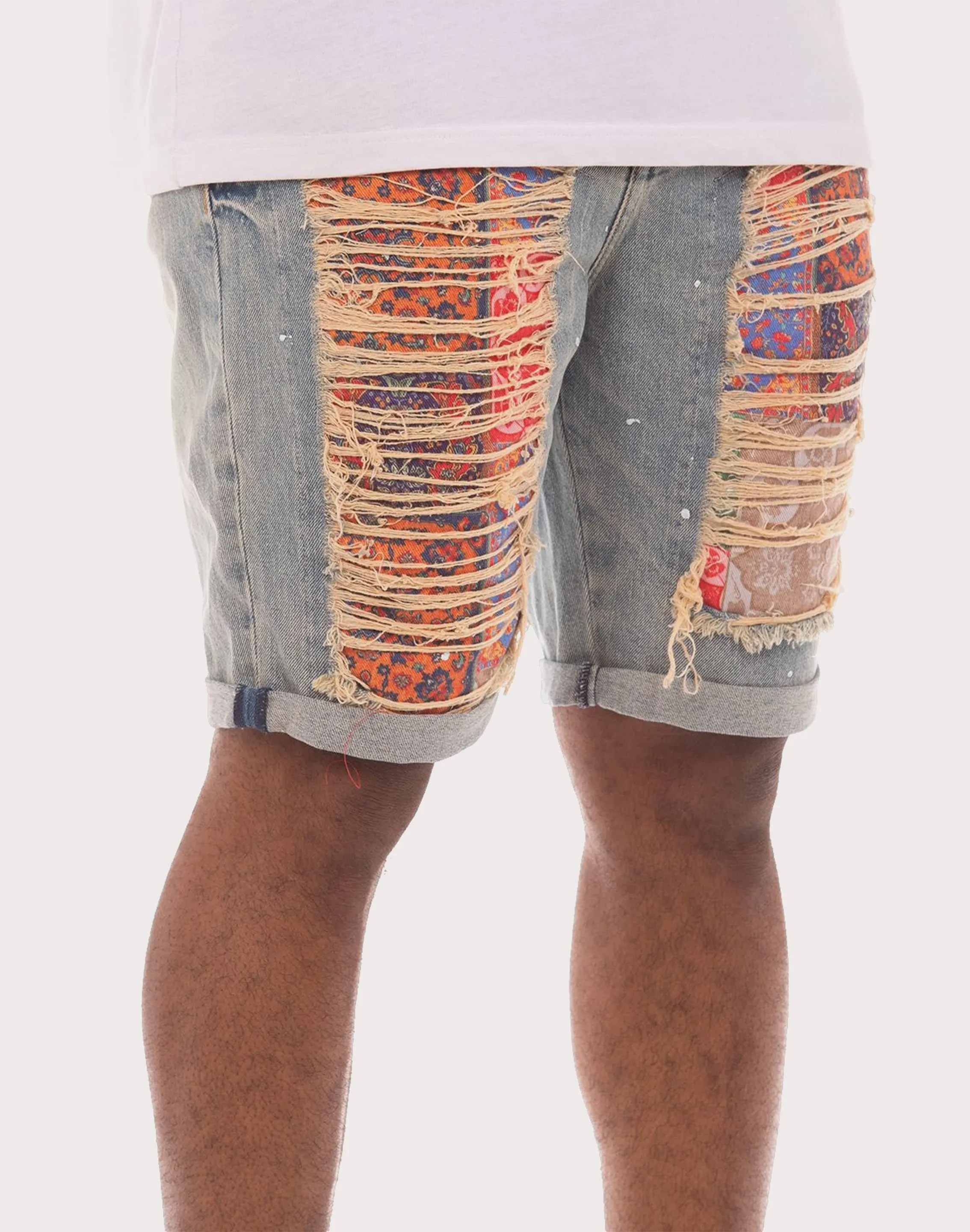 Akoo Stark Denim Blue Short Run Ready