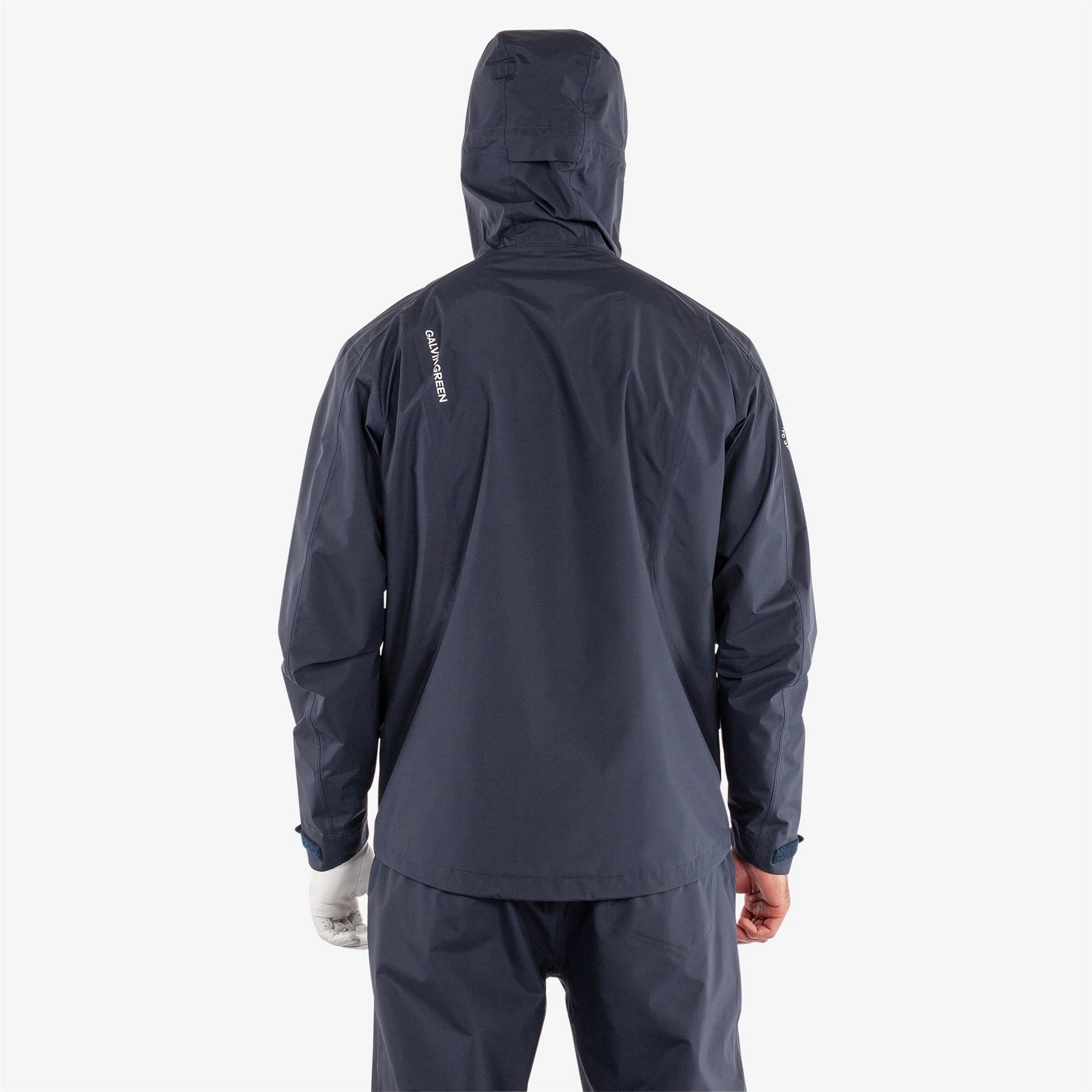 Akron PERTEX Waterproof Jacket Navy Toothpaste