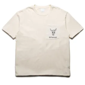 Alchemist Dane Pocket Tee - White Alyssum Bright Colors