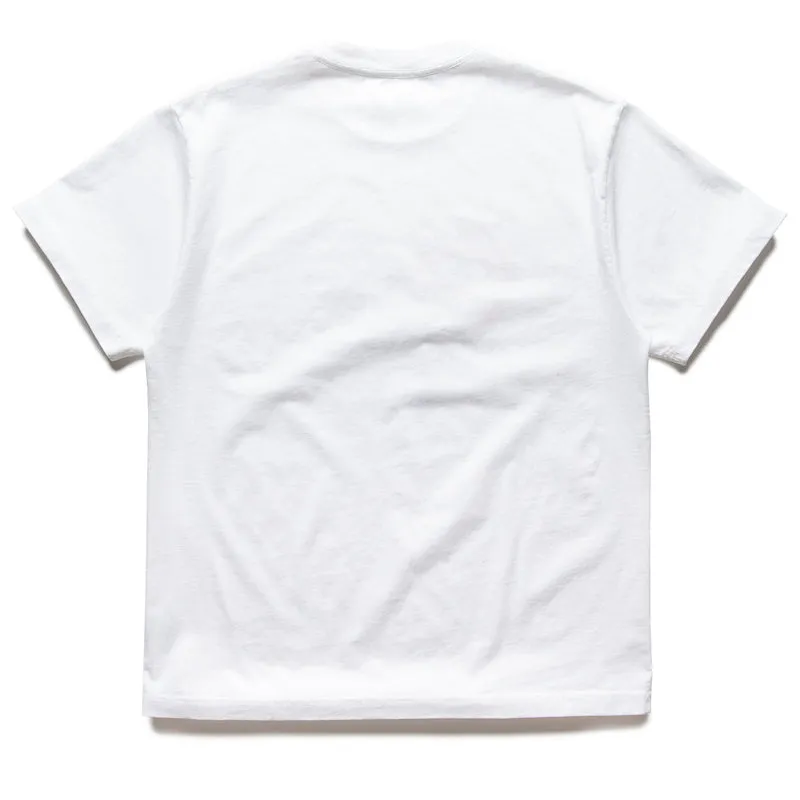 Teens Adjustable Alchemist Floral Skull Tee - White