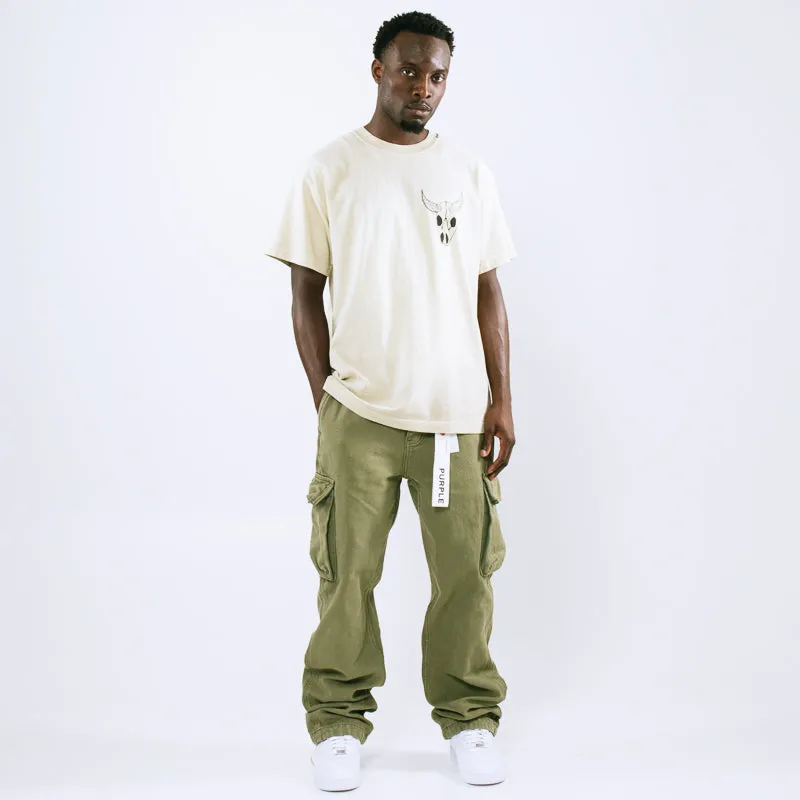 Stretchable Alchemist Lost Skull Tee - Jet Stream