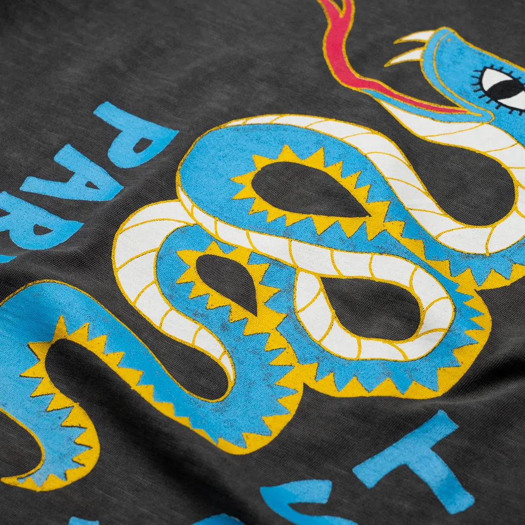 office scene Alchemist Paradise Snake Tee - Jet Black