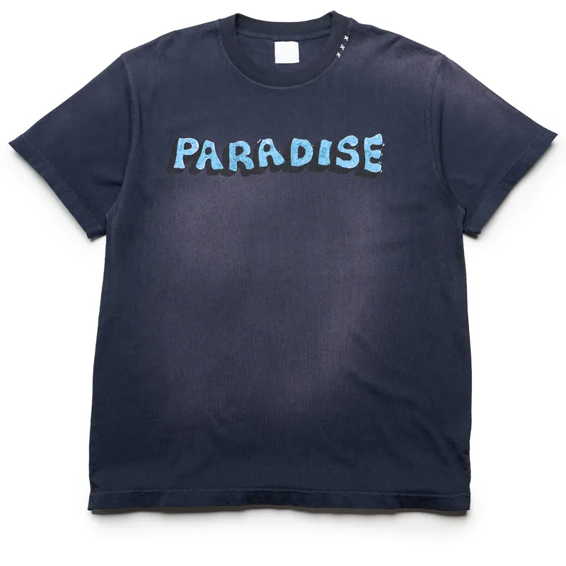 Moisture Management Ribbing Alchemist Paradise Tee - Moonstone