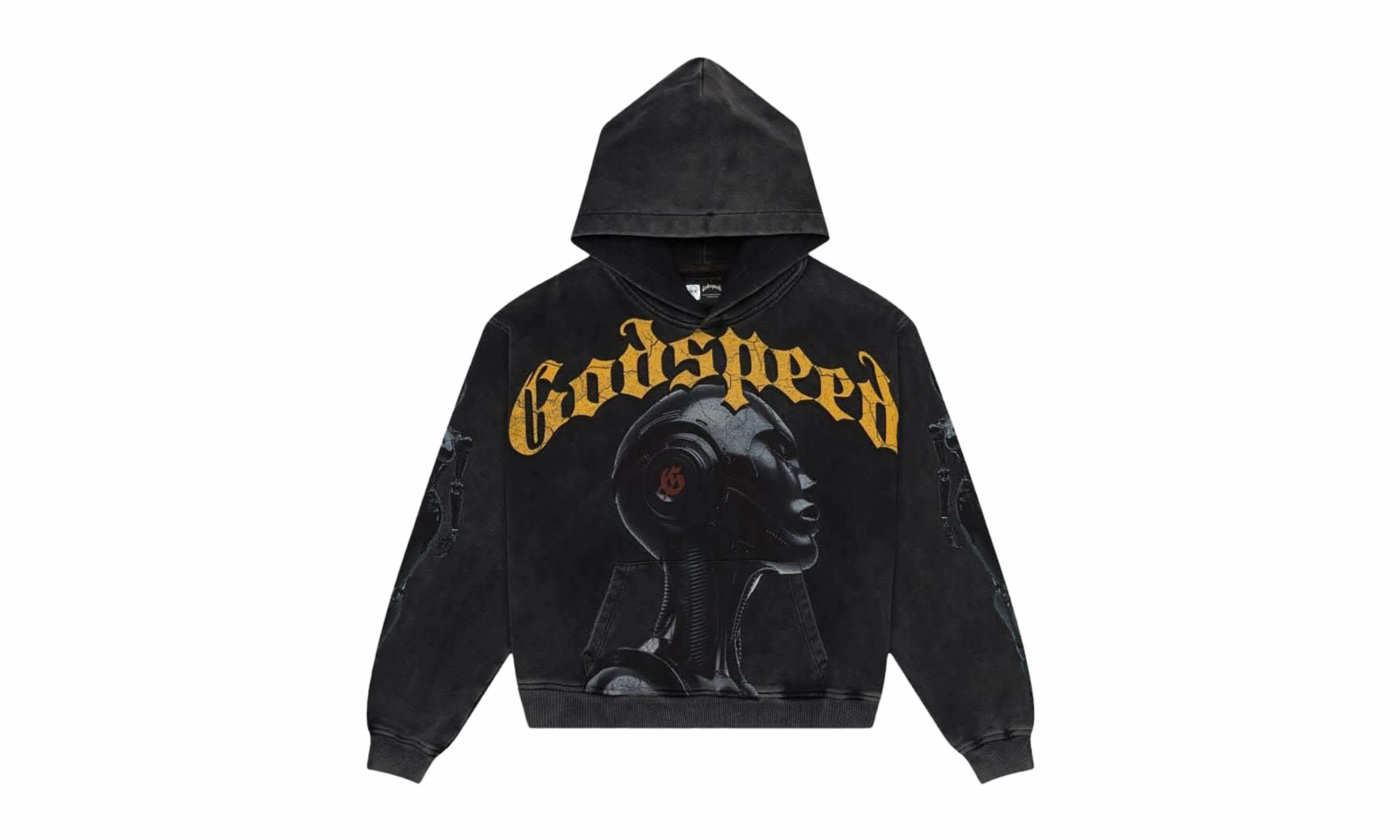 Alexa Hoodie "Black Wash"