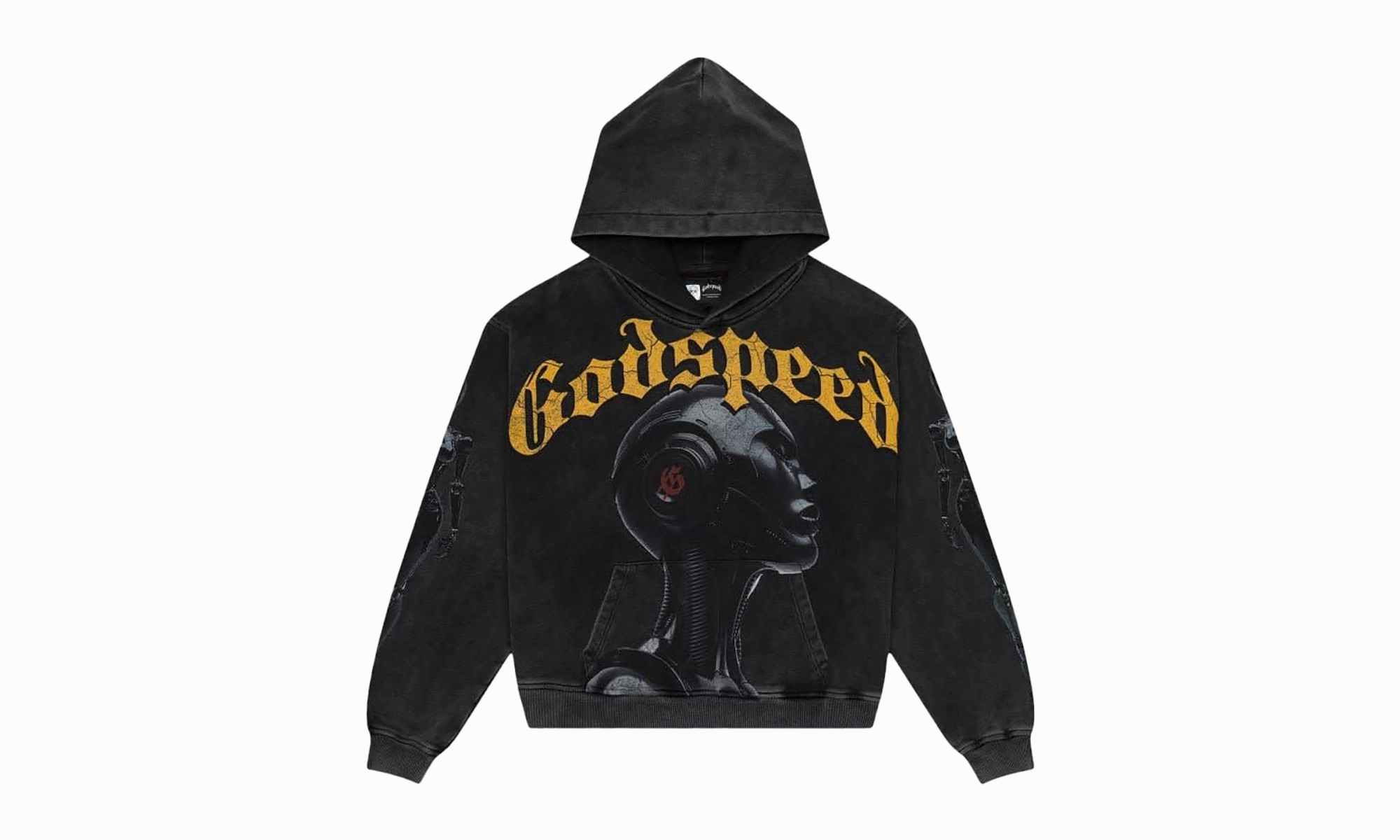Alexa Hoodie "Black Wash"
