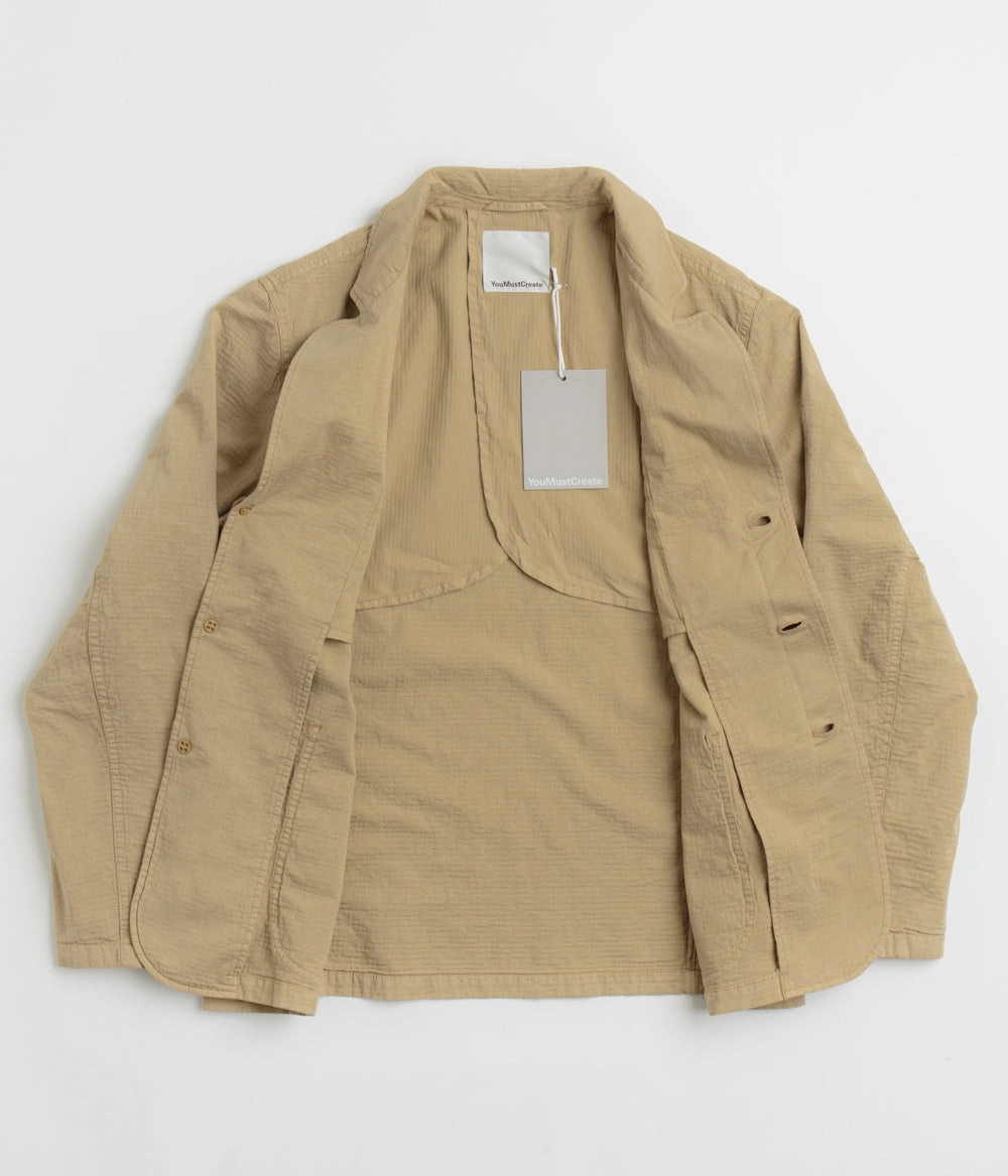 YMC Scuttlers Jacket - Sand back - to - school Promote
