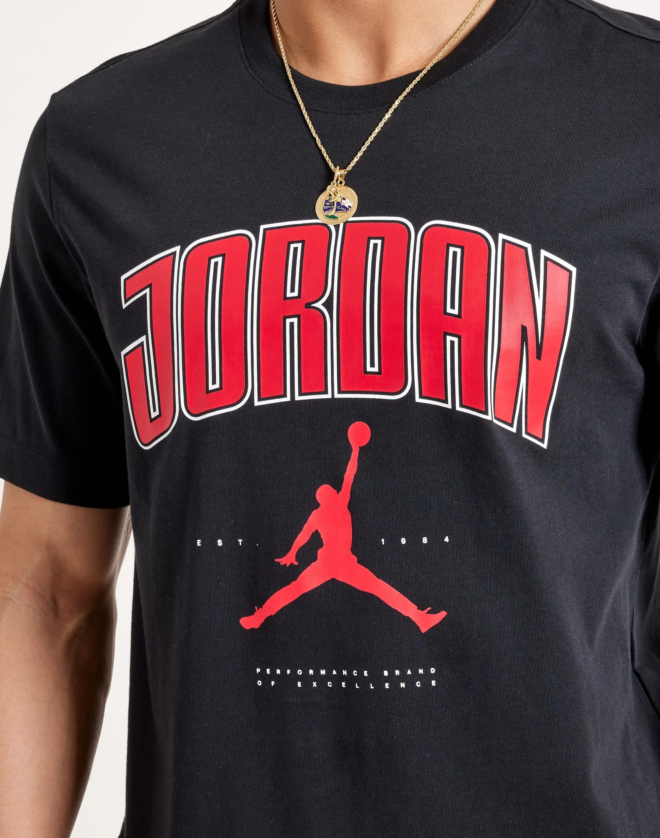 Jordan Graphic Tee Holiday Glow Work Mix