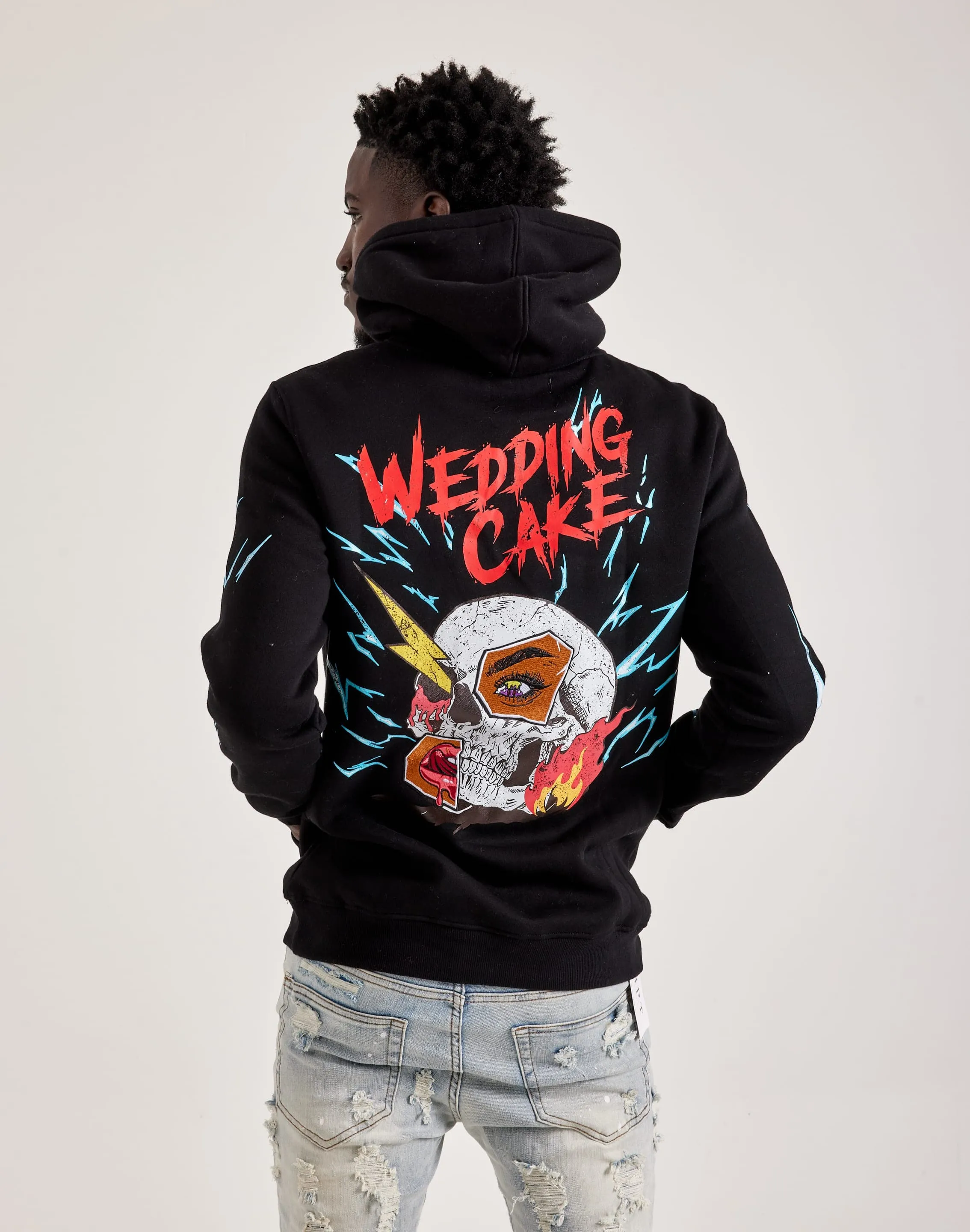 Compact Packable Design Recycled materials Central Mills Wedding Cake Vibe Check Hoodie
