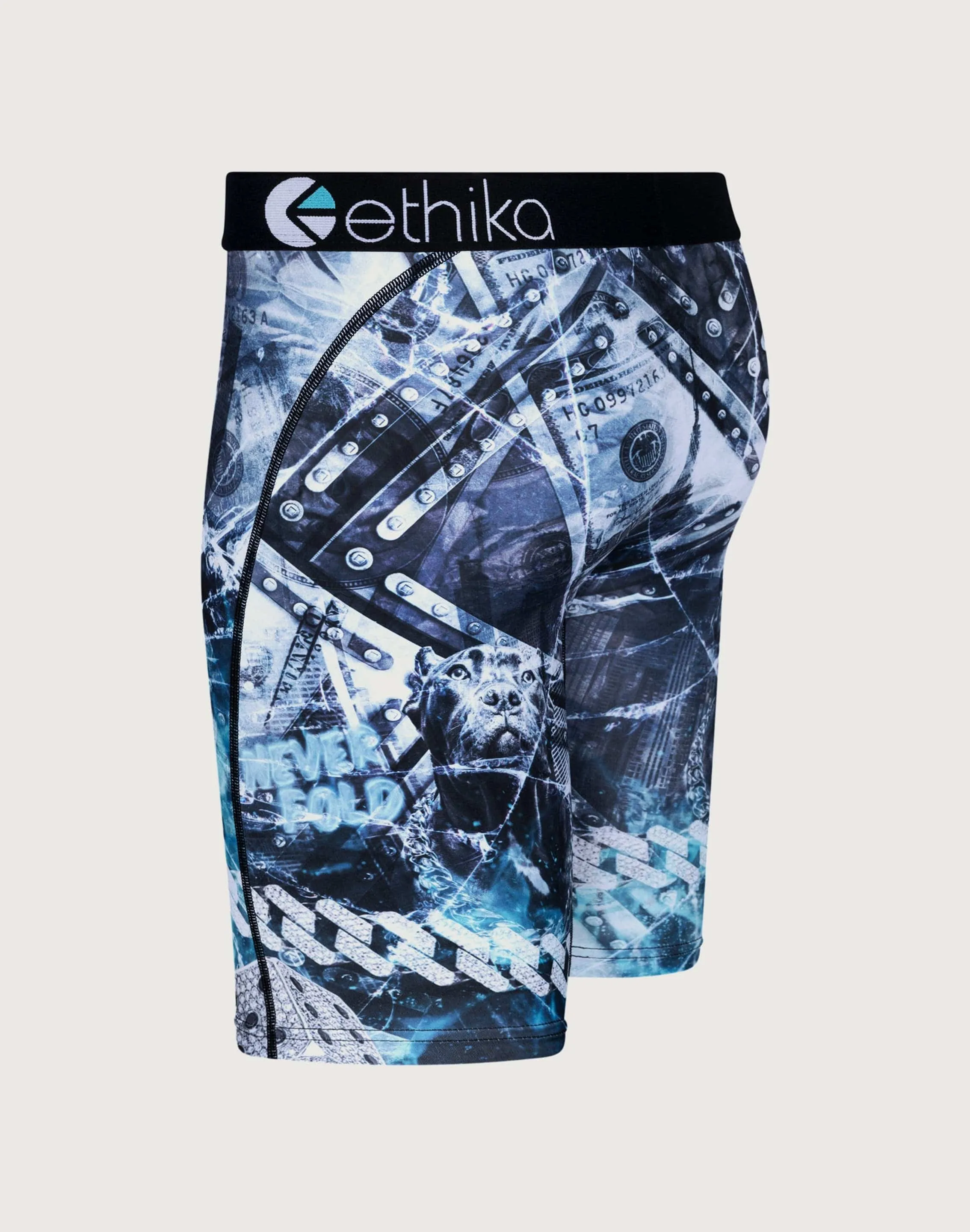 Ethika Trap Dog Boxer Briefs Leather Core Photo Fit