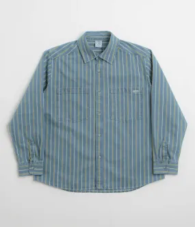 Polar Denim Mike Shirt - Blue / Yellow Odorless Binding Tape