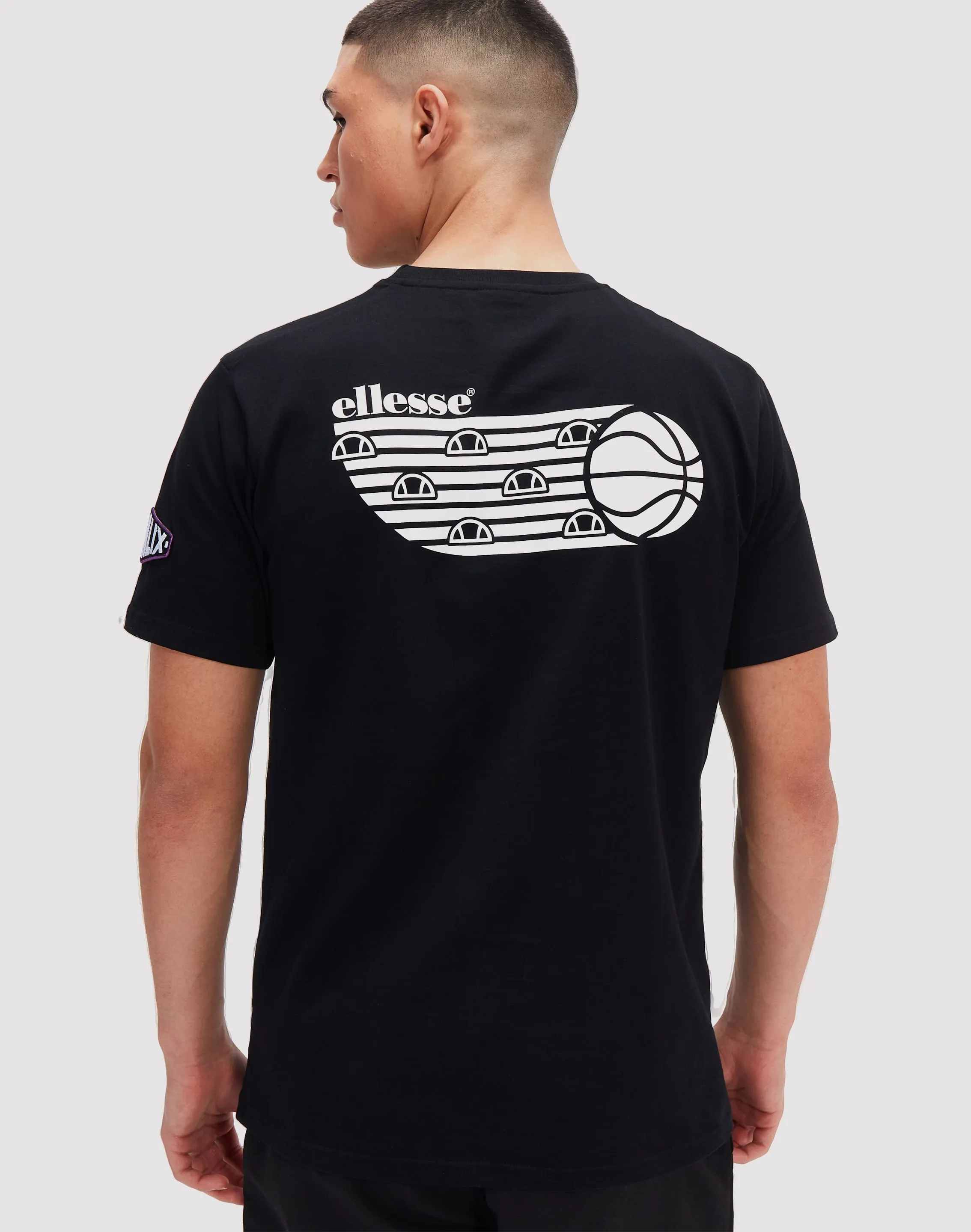 Clean Cut SUPERBRANDS Ellesse Boretto Black Tee
