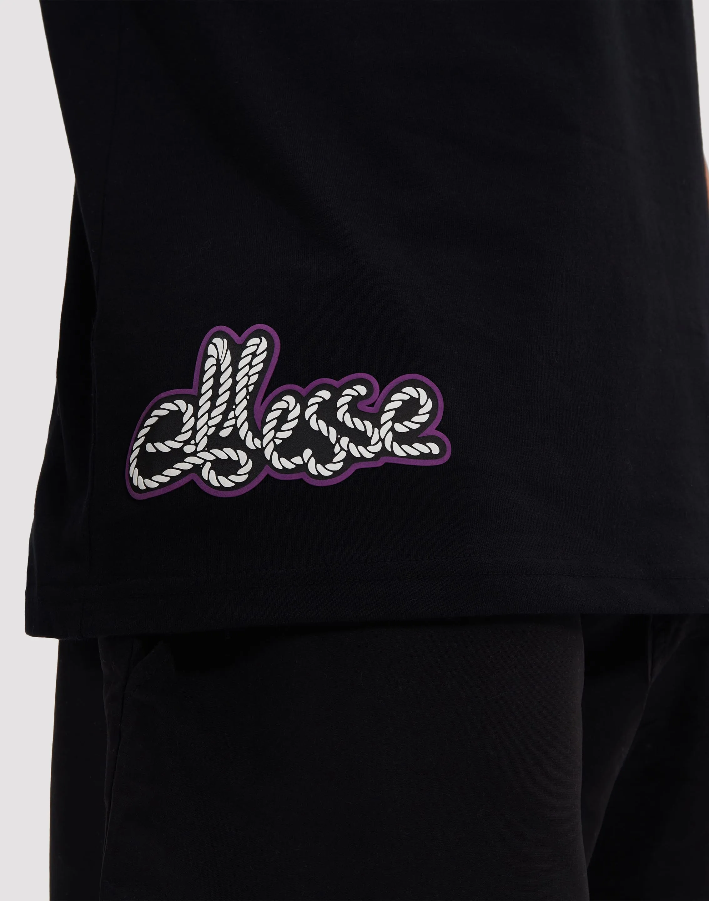 NonChafe Adjustable drawstring SUPERBRANDS Ellesse Boretto Black Tee
