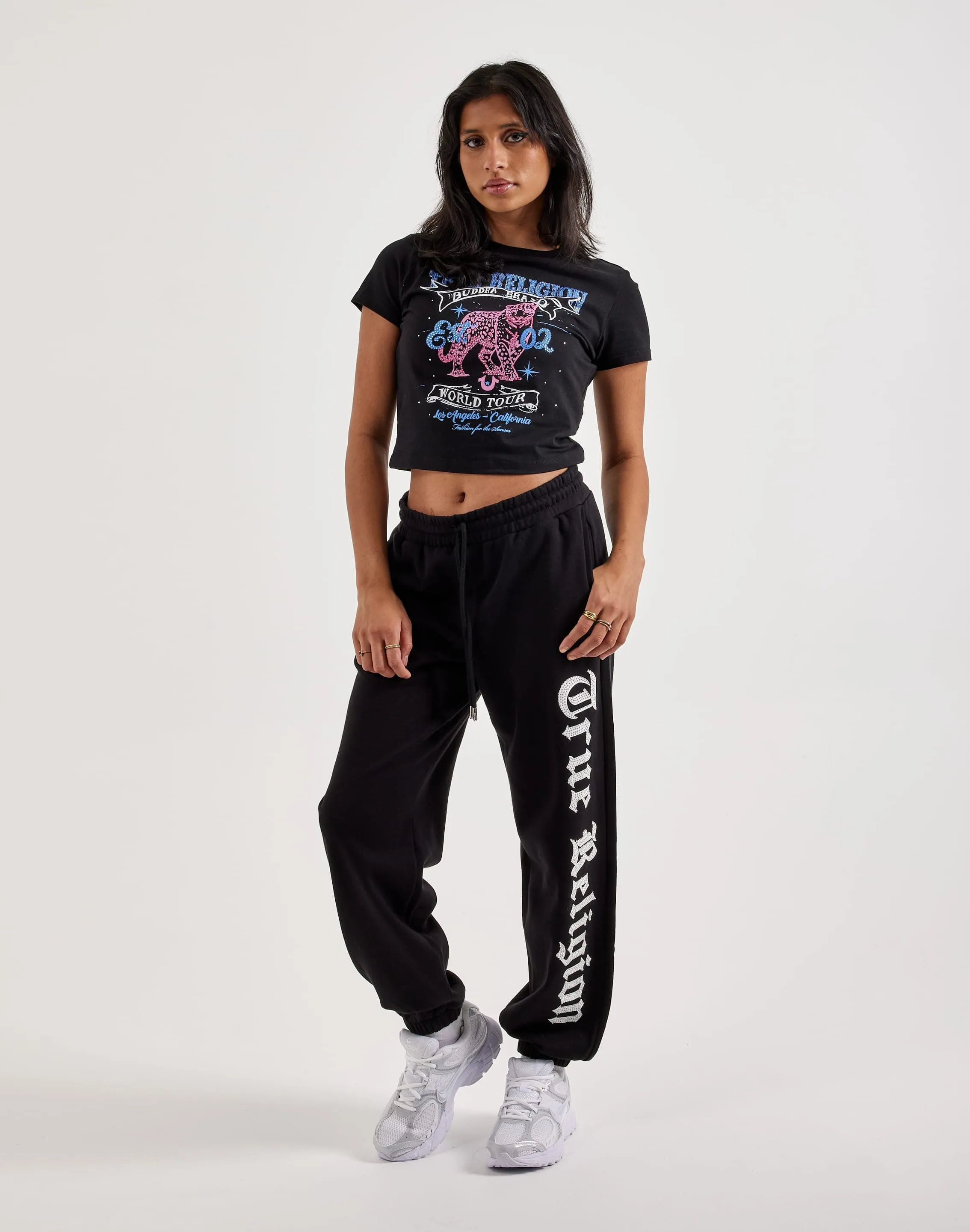 True Religion Crystal Leopard Tee EcoCertifiedTextile