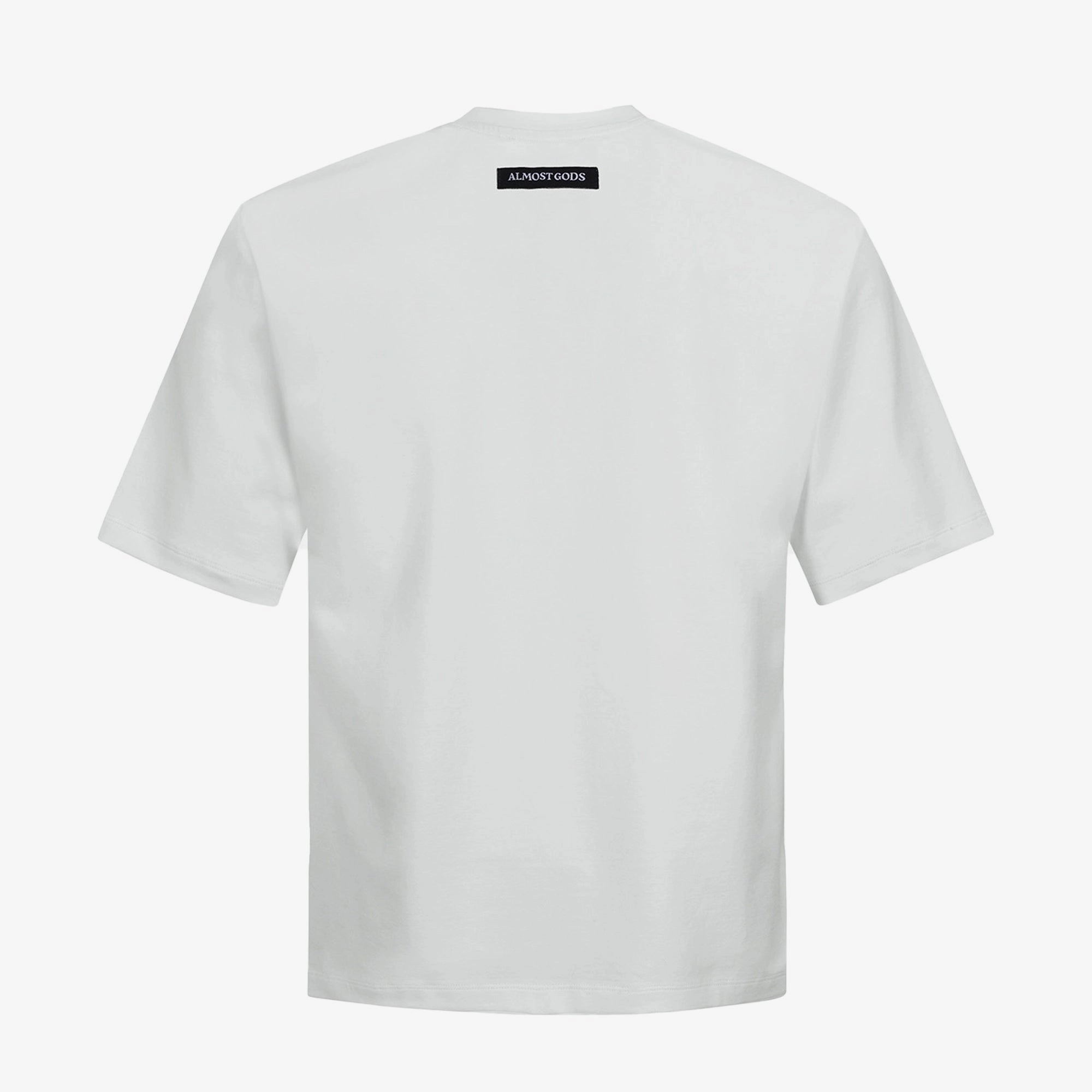 ALMOST GODS | AEGIS RELAXED TEE { GRAY Linen Soul Semi Formal