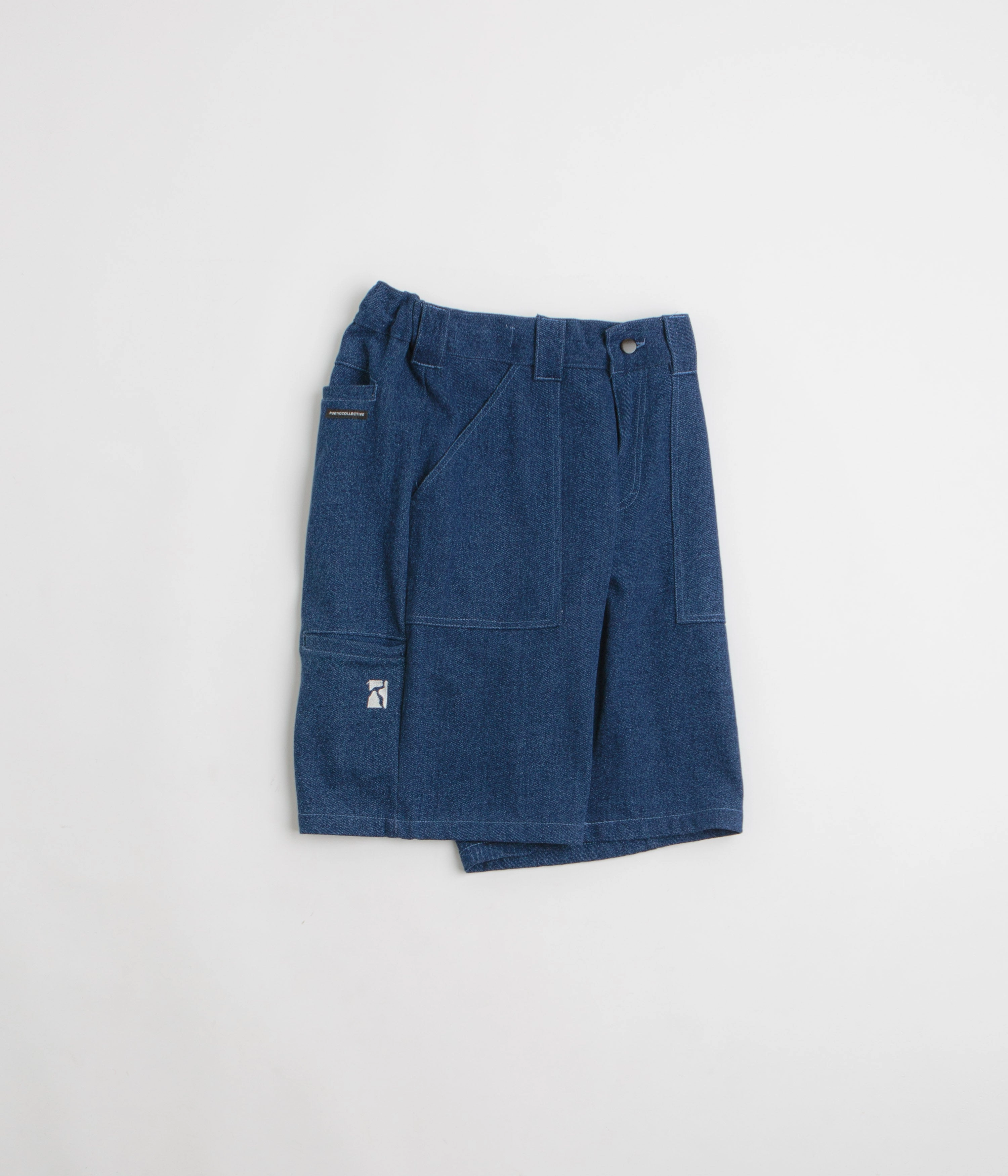 Layer Ready Move Easy Poetic Collective Painter Shorts - Classic Wash